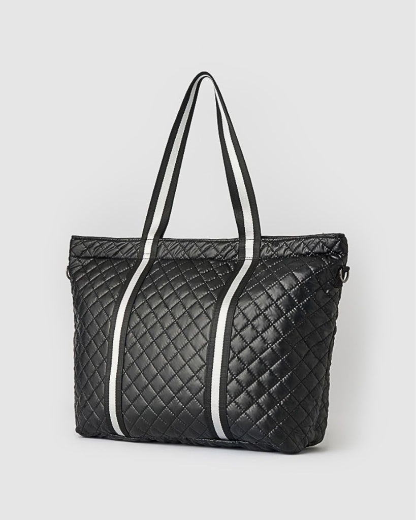 Miz Casa & Co Raven Tote Bag Black & White