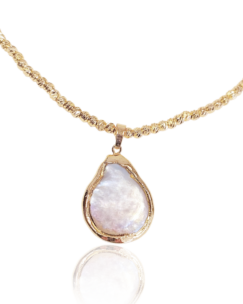 Miz Casa & Co Ambra Pearl Necklace