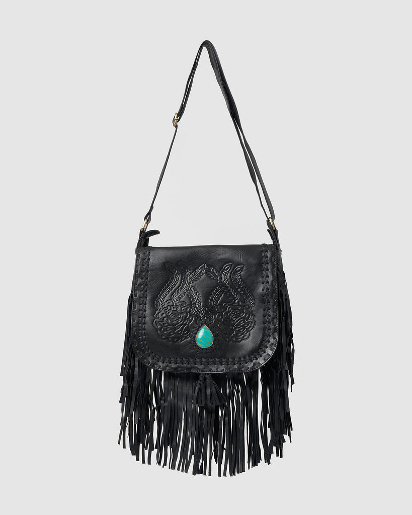 Miz Casa & Co Kaia Crossbody Bag Black