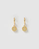 Miz Casa & Co Marlie Huggie Earrings Gold