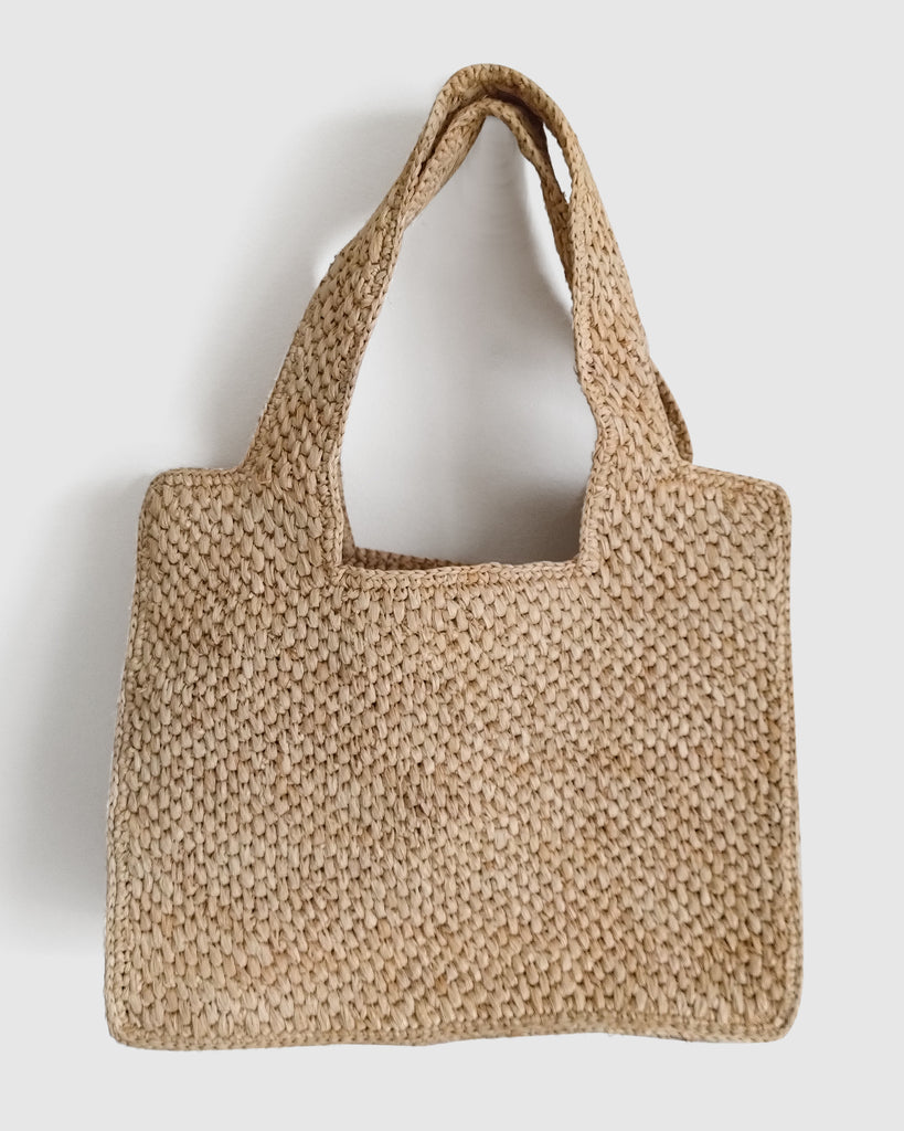 Miz Casa & Co Lani Raffia Basket Bag
