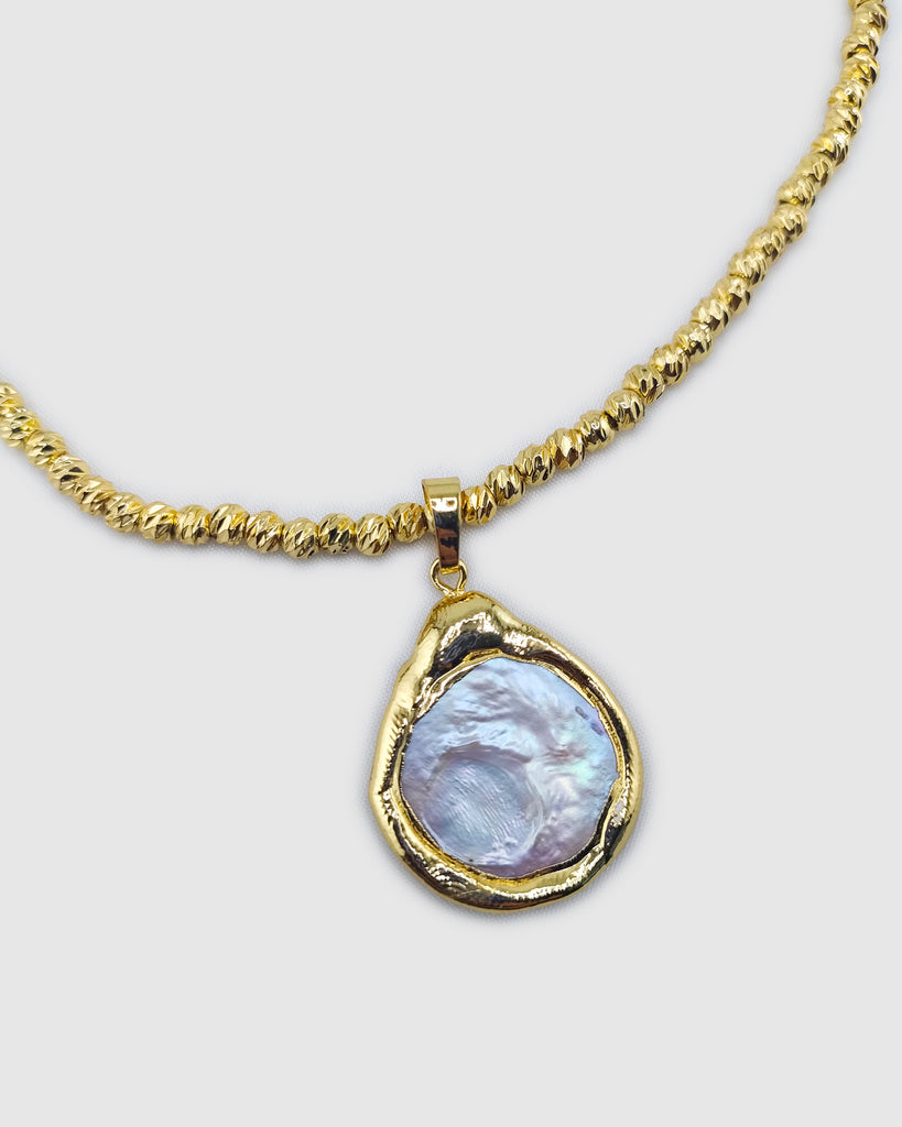 Miz Casa & Co Ambra Pearl Necklace