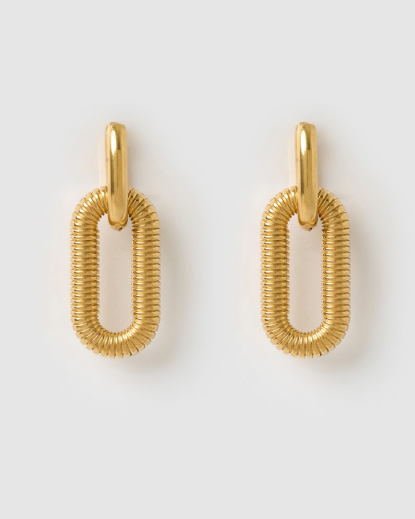 Miz Casa & Co Rosie Link Drop Earrings
