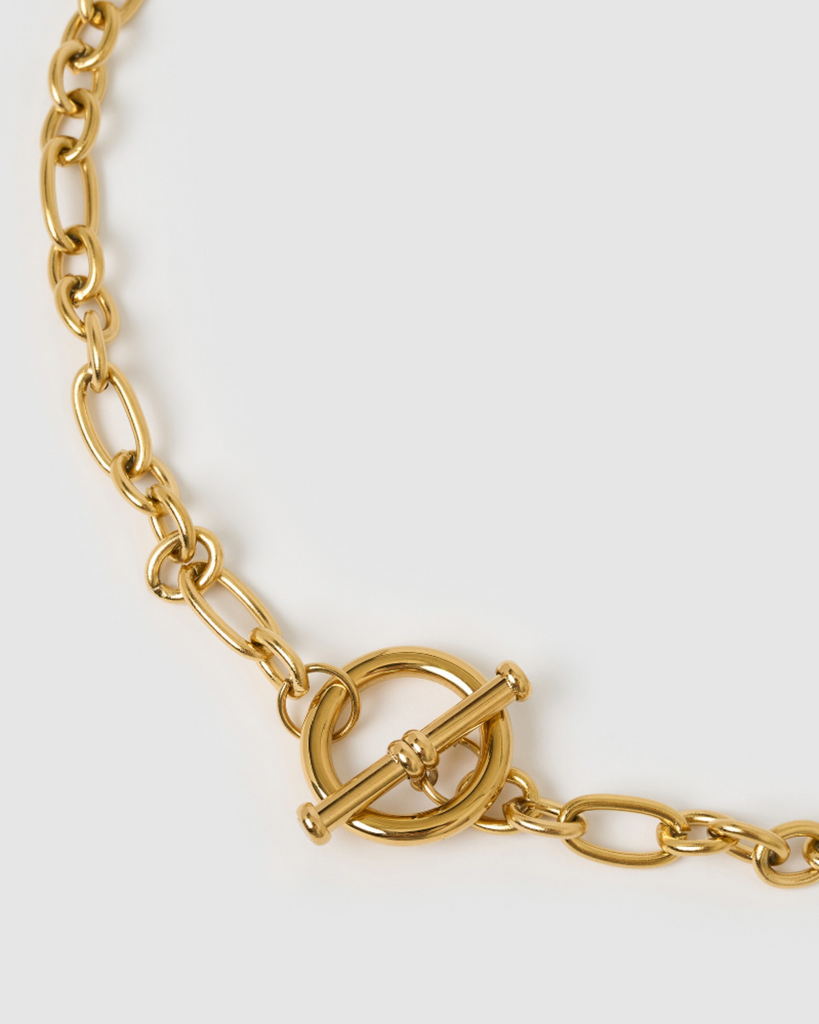 Miz Casa & Co Josie Chain Necklace Gold