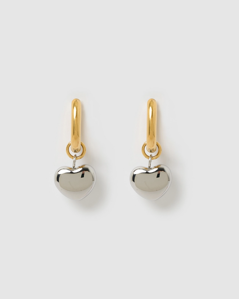 Miz Casa & Co Louisa Heart Earrings
