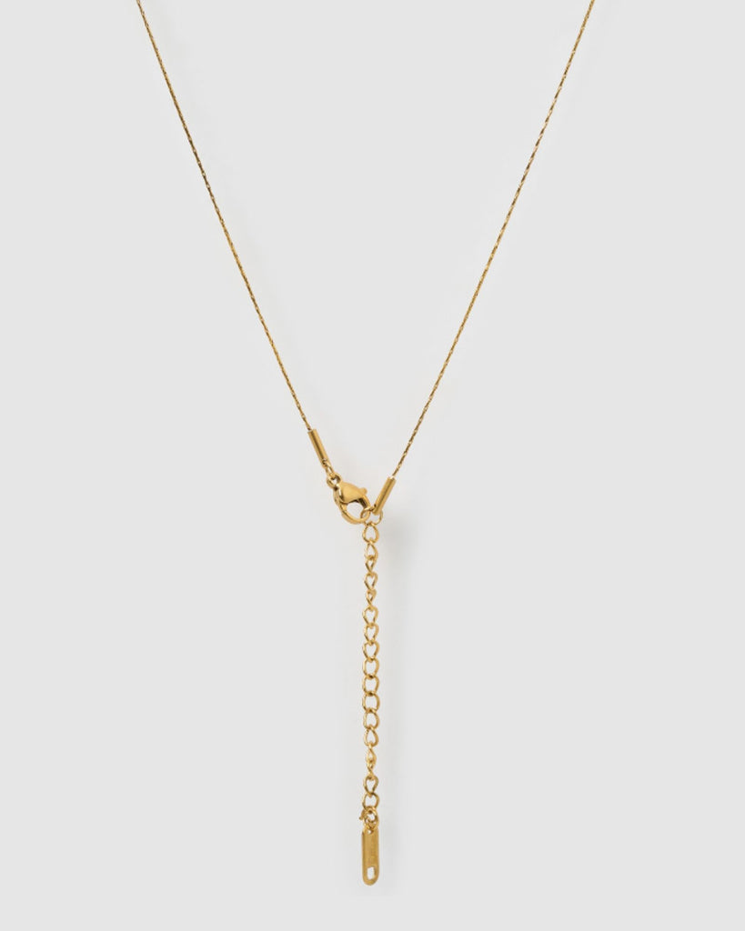 Miz Casa & Co Mila Freshwater Pearl Necklace Gold