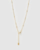 Miz Casa & Co Olivia Pearl Necklace Gold