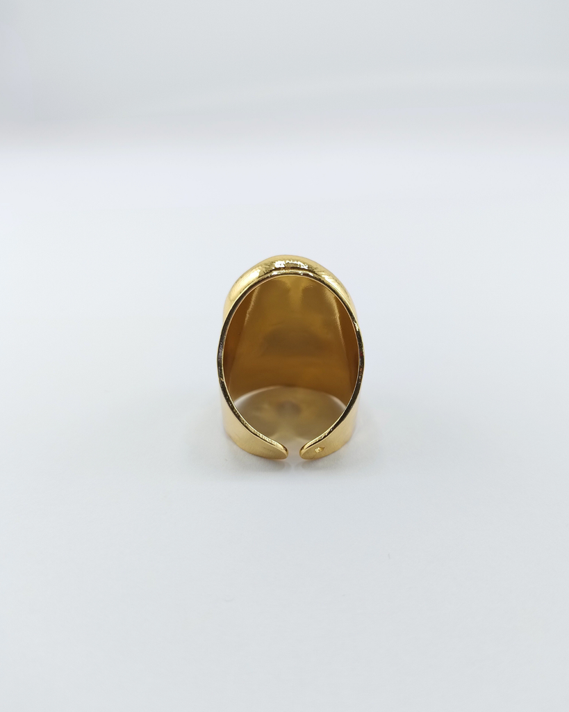 Miz Casa & Co Rivka Ring Gold Amethyst