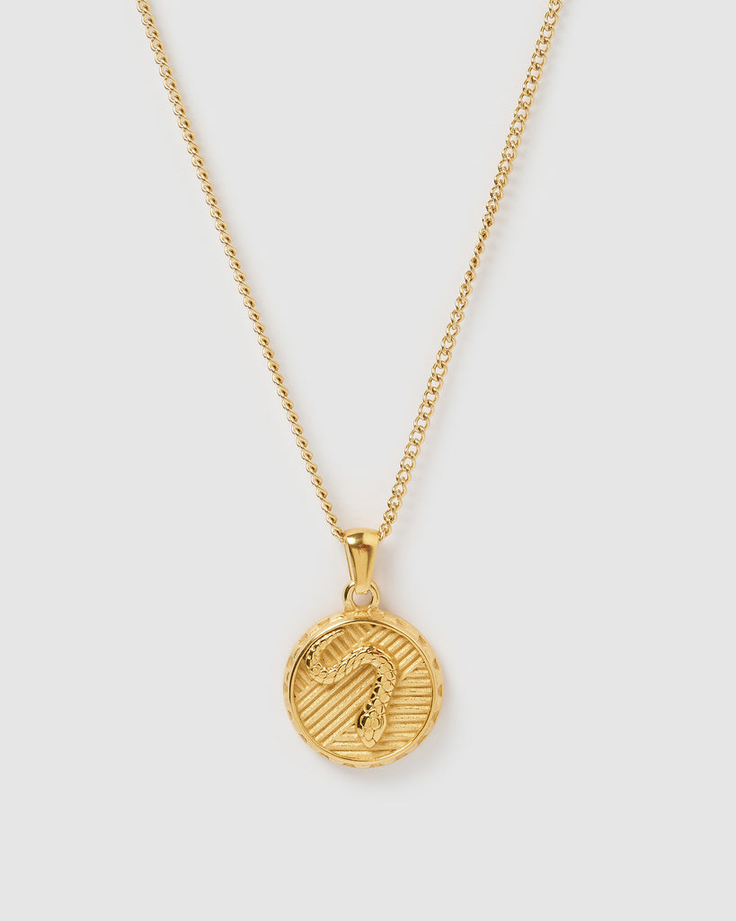 Miz Casa & Co Adele Pendant Necklace Gold
