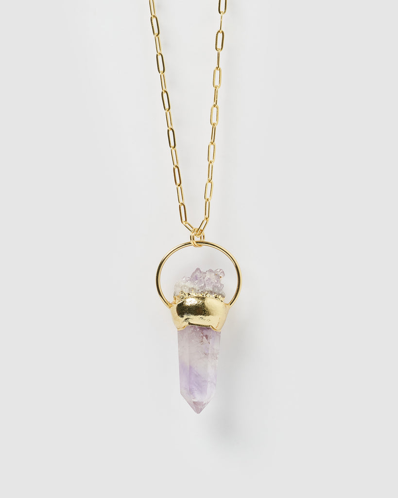 Miz Casa & Co Amelie Necklace Amethyst