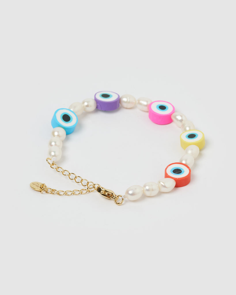 Miz Casa & Co Angeline Bracelet Pearl Multi