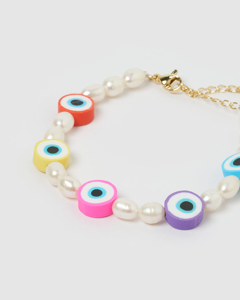 Miz Casa & Co Angeline Bracelet Pearl Multi
