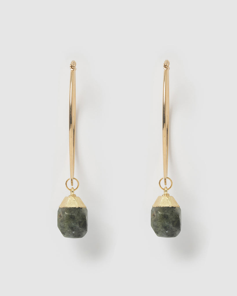 Miz Casa & Co Astrid Earrings Smokey Quartz