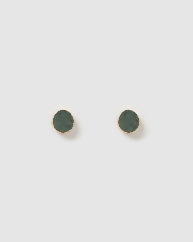 Miz Casa & Co Rima Stud Earrings Aventurine