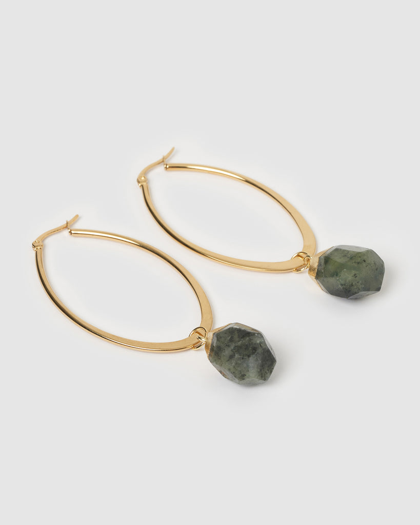 Miz Casa & Co Astrid Earrings Smokey Quartz