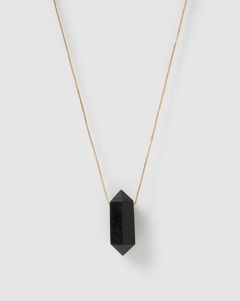 Miz Casa & Co Mini Willa Necklace Onyx