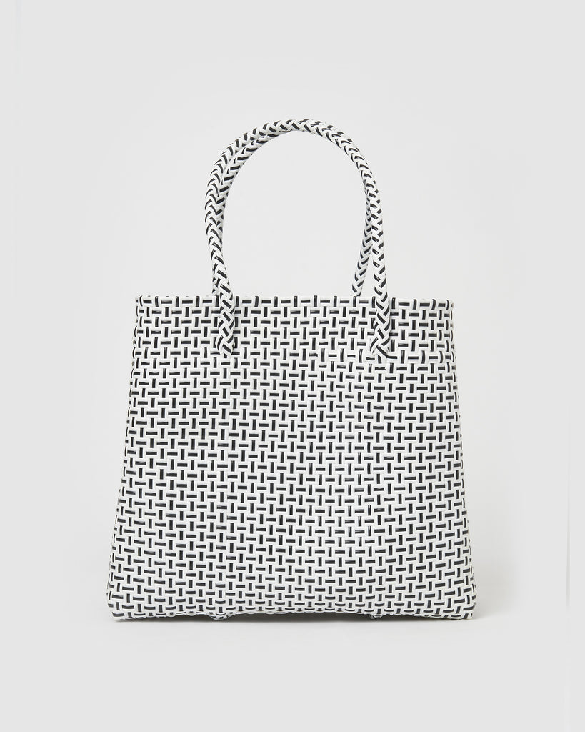 Miz Casa & Co Sky Bag Black and White