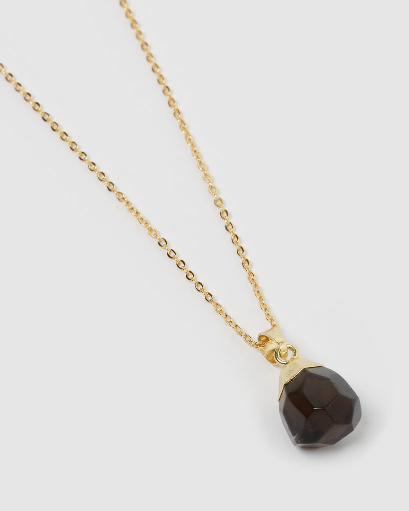 Miz Casa & Co Hope Necklace Black Onyx
