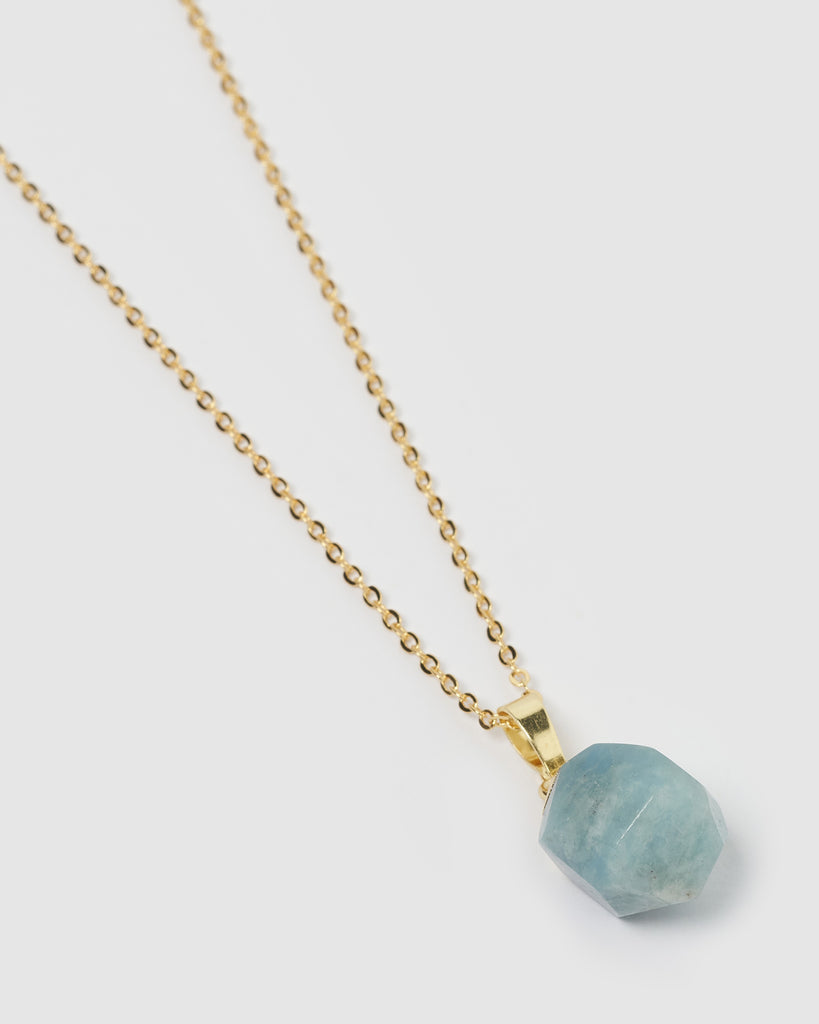 Miz Casa & Co Hope Necklace Blue kyanite