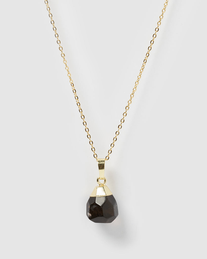 Miz Casa & Co Hope Necklace Black Onyx