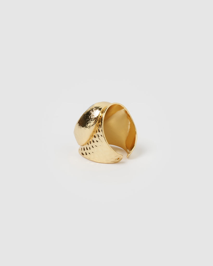 Miz Casa & Co Cody Ring Gold Emerald