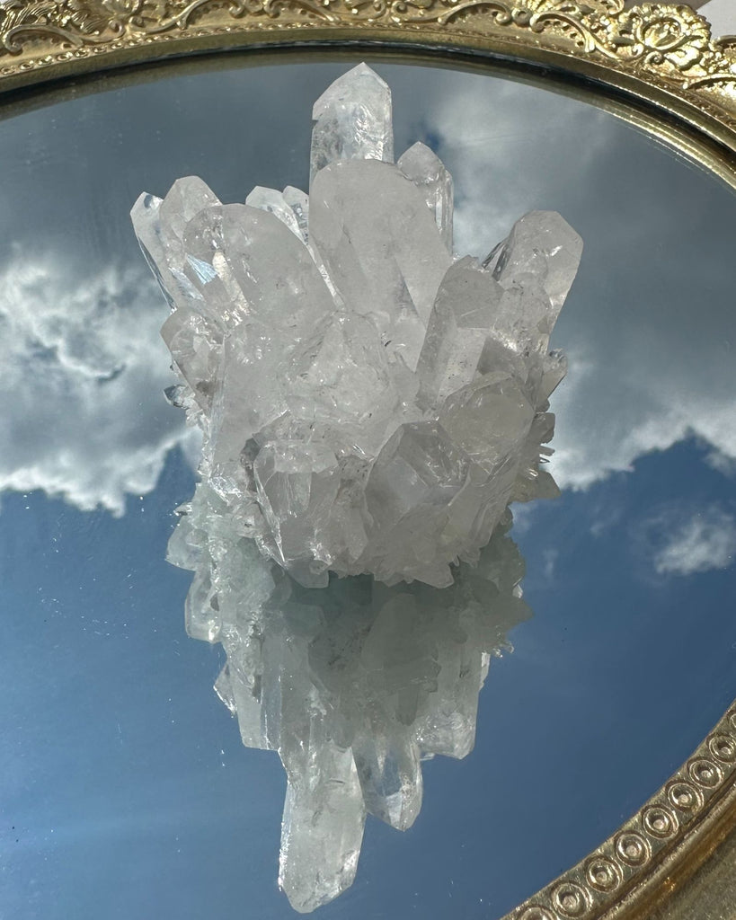 Miz Casa & Co Clear Quartz Cluster Crystal