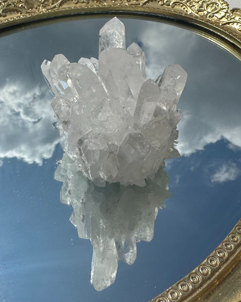 Miz Casa & Co Clear Quartz Cluster Crystal