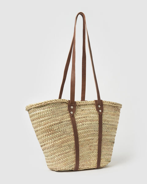 バッグ French Baskets FRENCH BEACH BASKET BAGS – Miz Casa and Co