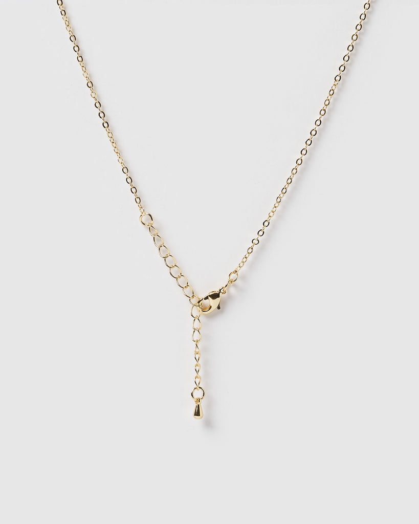 Miz Casa & Co Daze End Necklace Gold Pearl