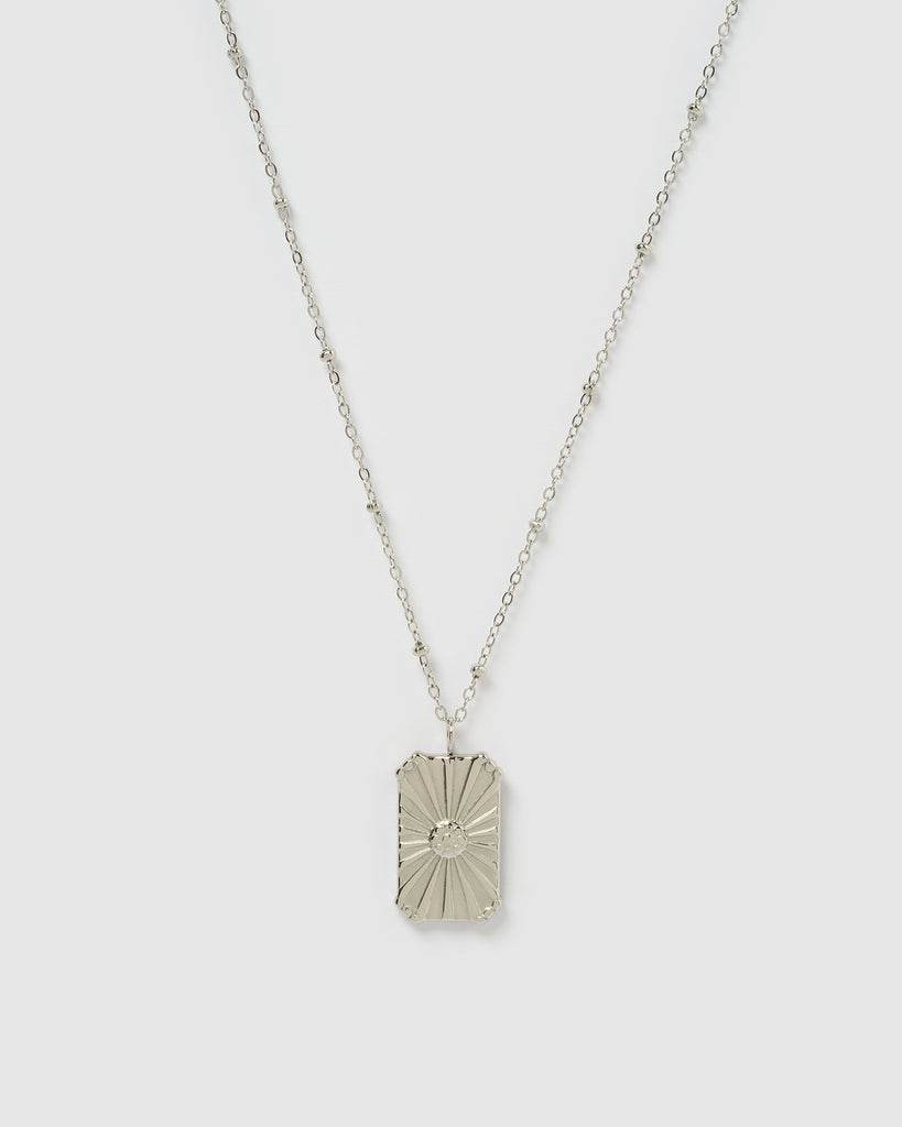 Miz Casa & Co Jennifer Pendant Necklace Silver