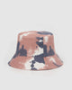 Miz Casa & Co Pink Blue Tie Dye Bucket hat