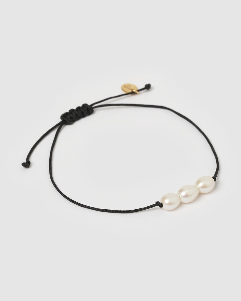 Miz Casa & Co Maisy Bracelet Black Pearl