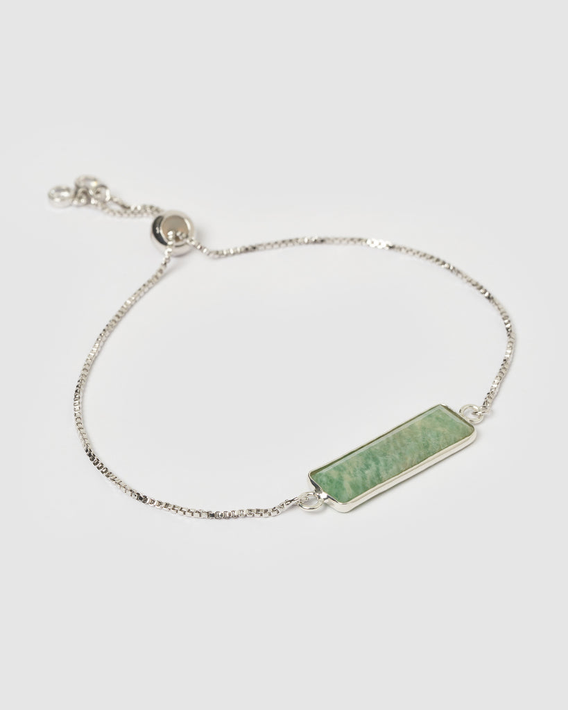Miz Casa & Co Maz Bracelet Silver Adventurine