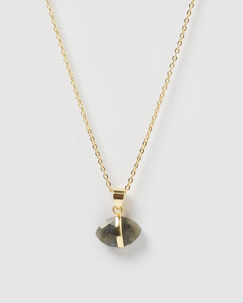 Miz Casa & Co Clara Necklace Smoke