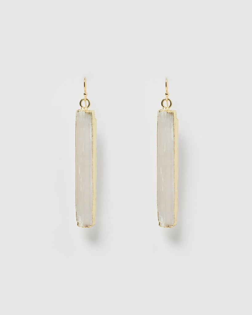 Miz Casa & Co Poppy Crystal Drop Earrings