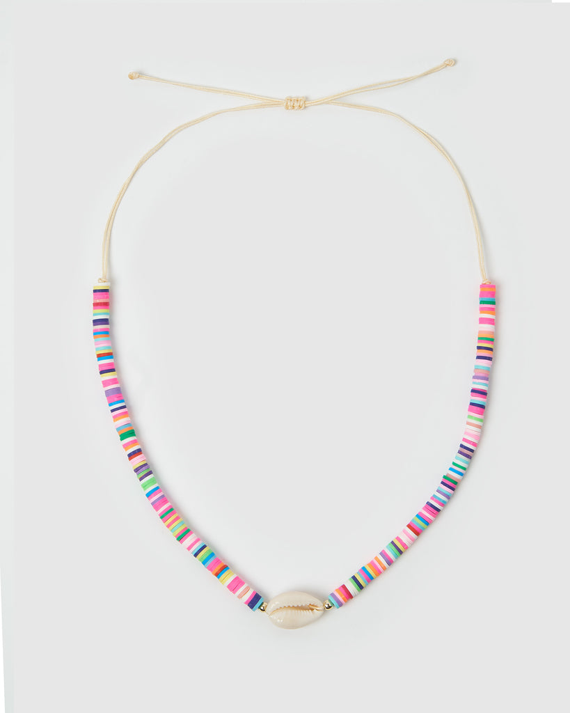 Miz Casa & Co Moreton Island Necklace Natural Multi