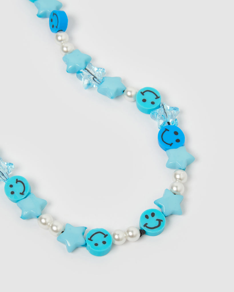 Miz Casa & Co Sky Blue Phone Charm