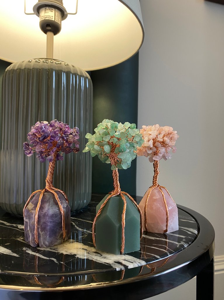 Miz Casa & Co Rose Quartz Crystal Tree