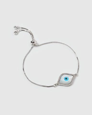 Miz Casa & Co Lily Evil Eye Necklace
