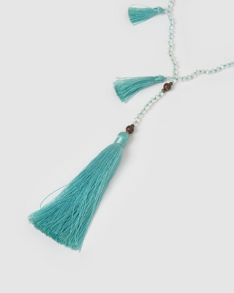 Miz Casa & Co Tina Necklace Turquoise