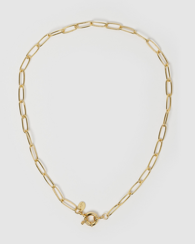 Miz Casa & Co Maz Necklace Gold Adventurine