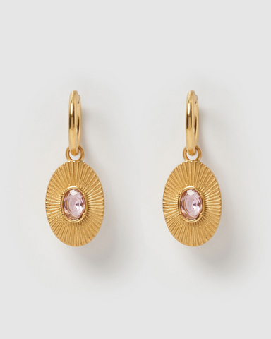 Miz Casa & Co Arianna Earrings Gold Pearl
