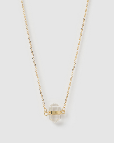Miz Casa & Co Amaya Choker Necklace Gold