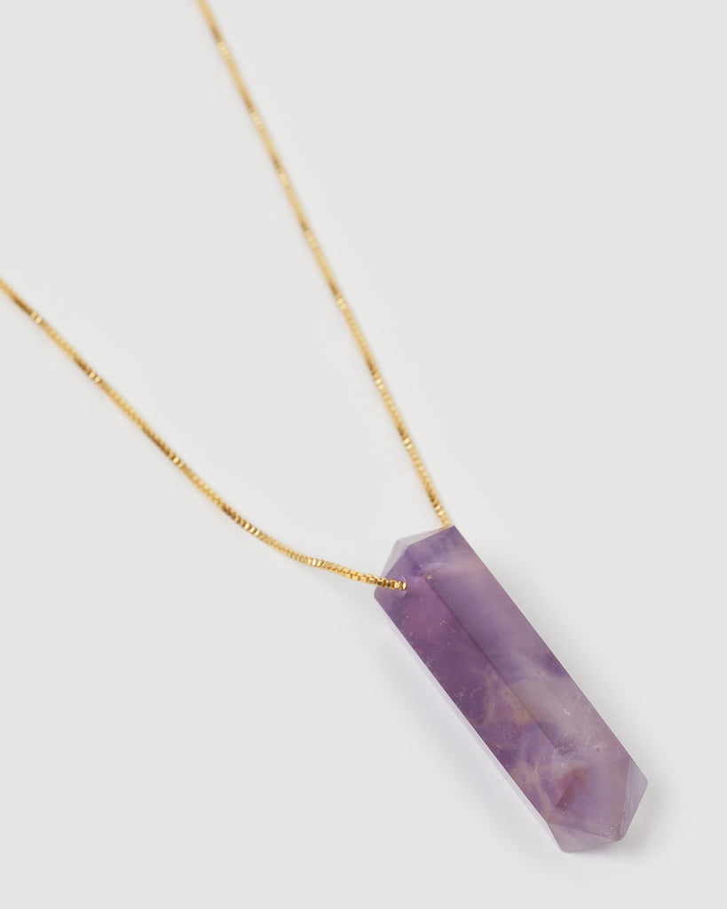 Miz Casa & Co Willa Necklace Amethyst