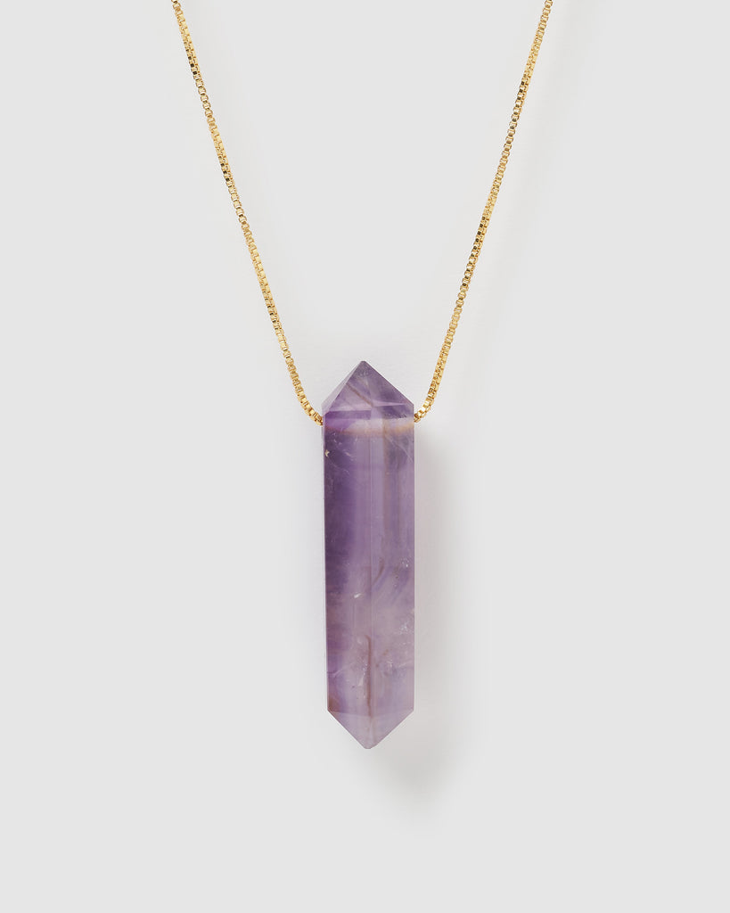 Miz Casa & Co Willa Necklace Amethyst