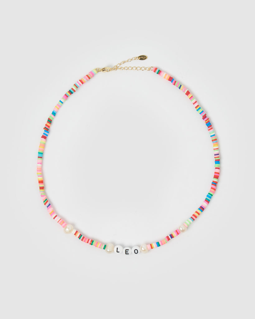 Miz Casa & Co Leo Star Sign Choker Multi