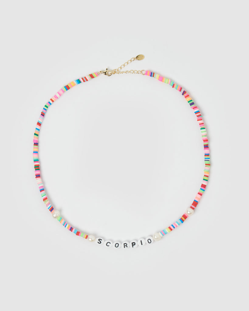 Miz Casa & Co Scorpio Star Sign Necklace Multi