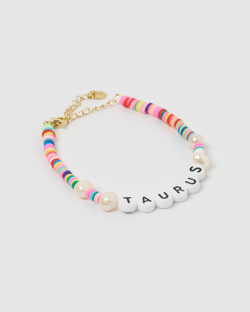 Miz Casa & Co Taurus Star Sign Bracelet Multi