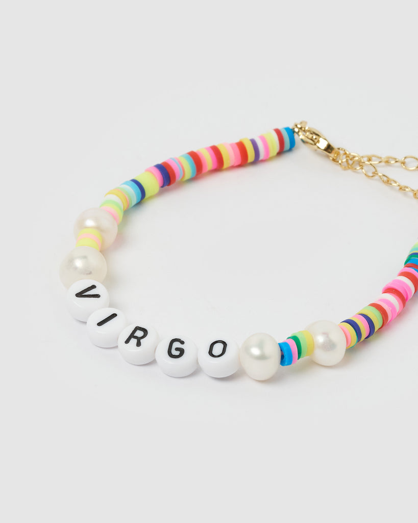 Miz Casa & Co Virgo Star Sign Bracelet Multi