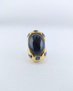 Miz Casa & Co Aurora Statement Ring Black
